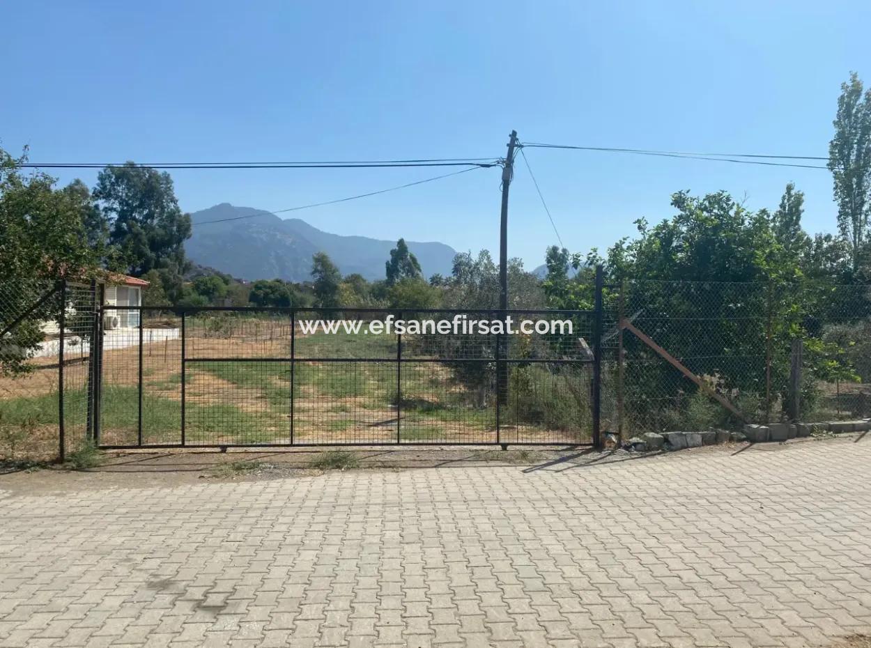 Köyceğiz Çandır Dalyan Canal Front 3210 M2 Land For Sale