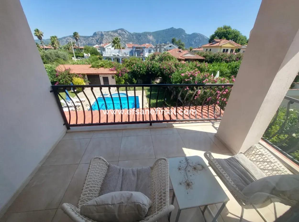 3 1 Villa With Swimming Pool On 580 M2 Detached Land In Dalyan, Muğla