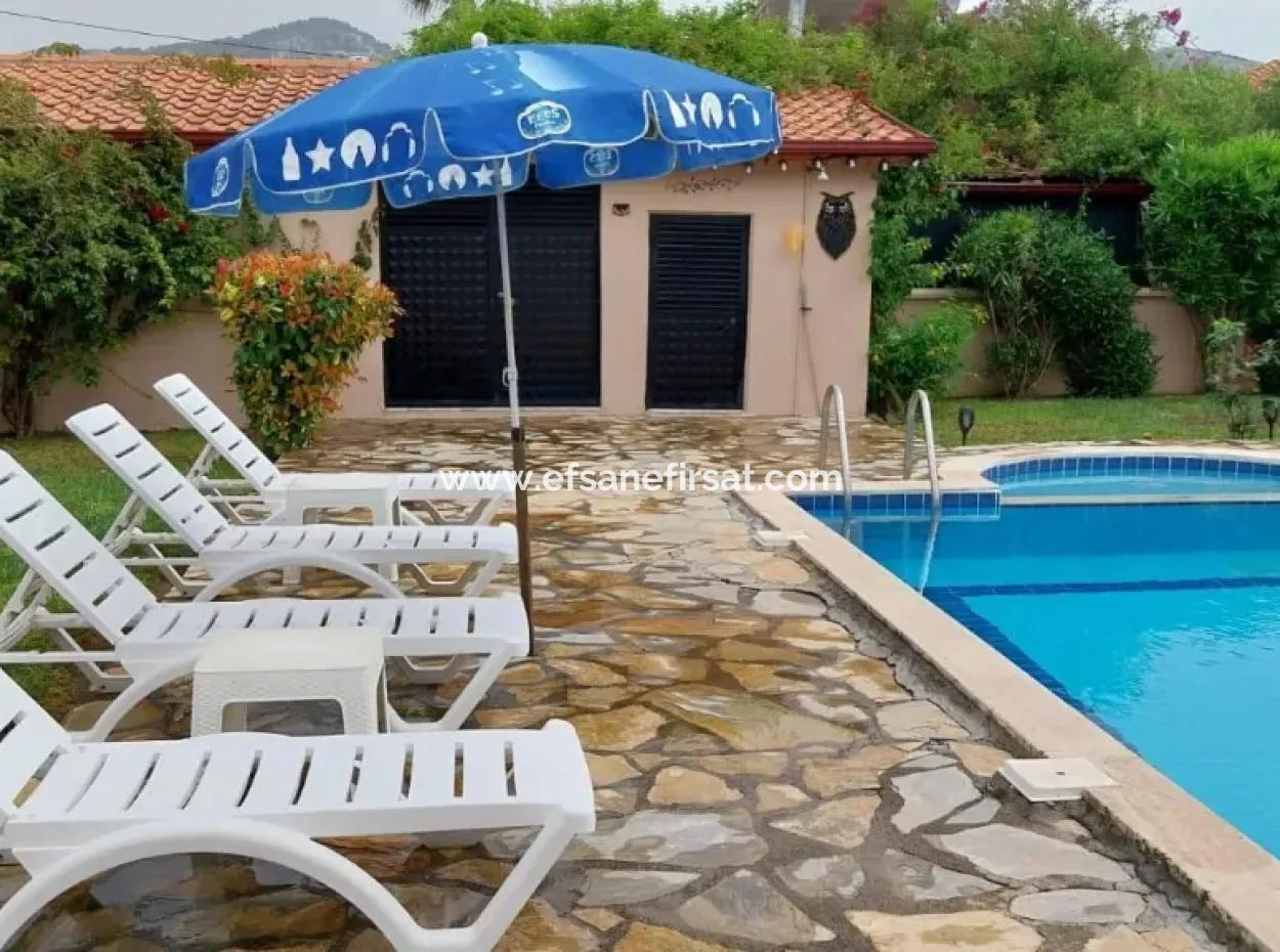 3 1 Villa With Swimming Pool On 580 M2 Detached Land In Dalyan, Muğla