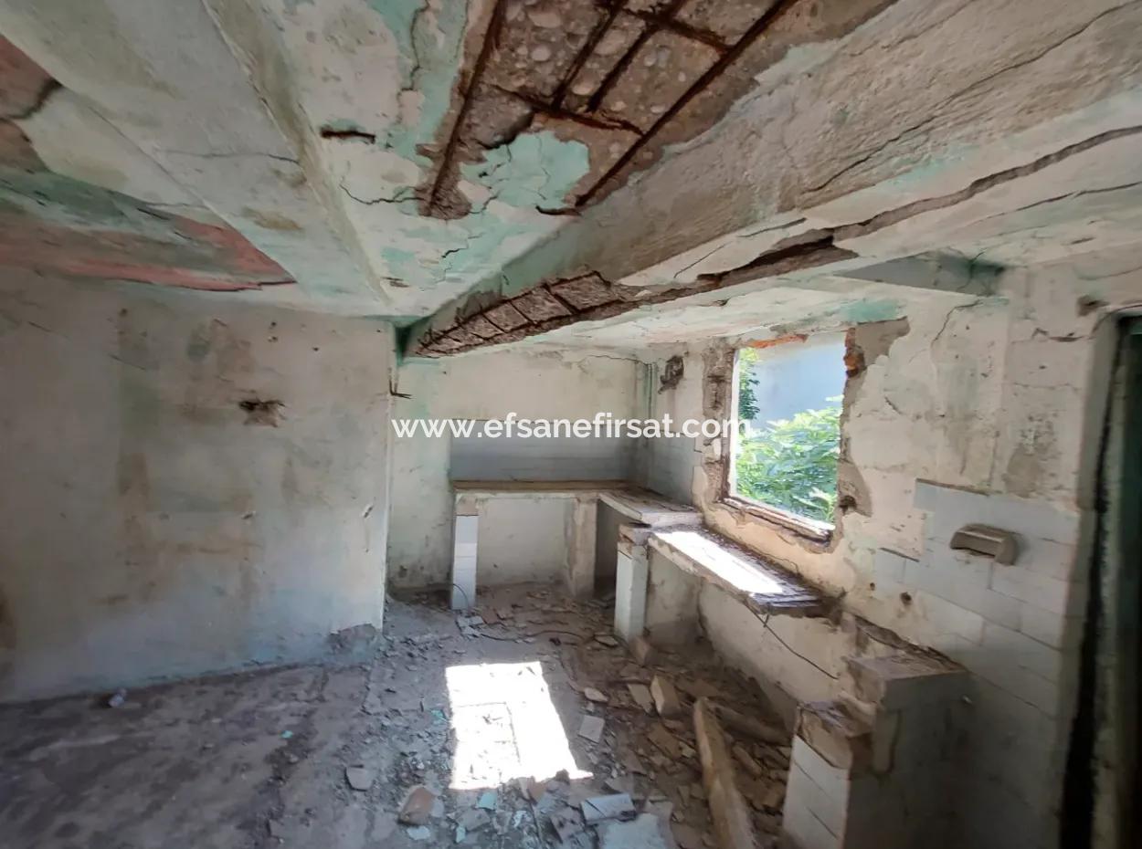 Muğla Ortaca Ekşiliyurt Detached 950 M2 Land Village House And Barn For Sale
