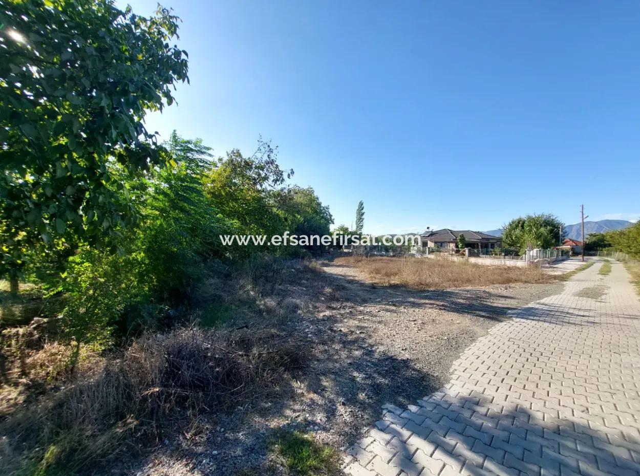 For Sale In Köyceğiz Poplar, 80 M2 Construction License Ready 1.200 M2 Zoned Land