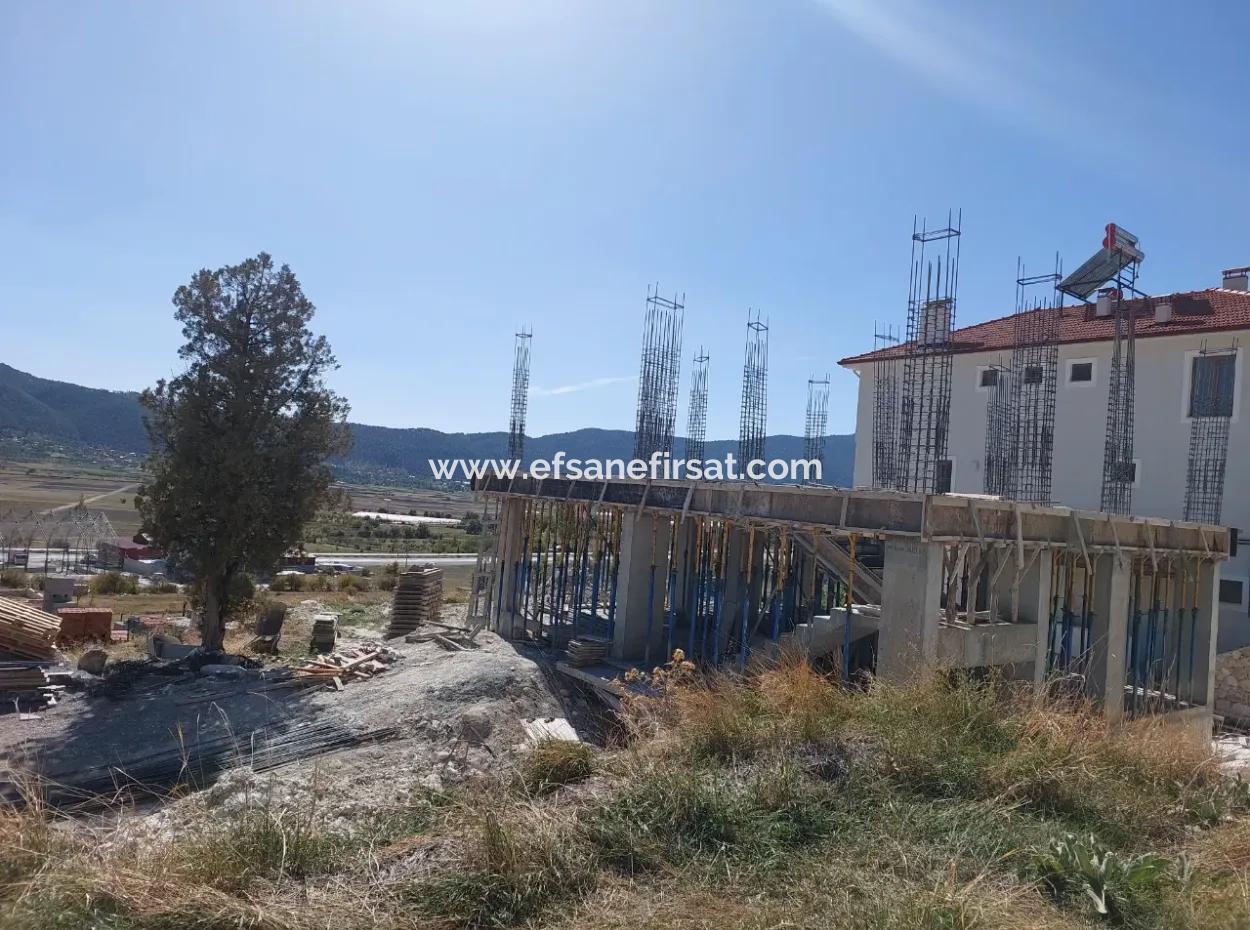 500M2 Land In The Center Of Çameli In Return For A Ready-Made Floor With A Construction License