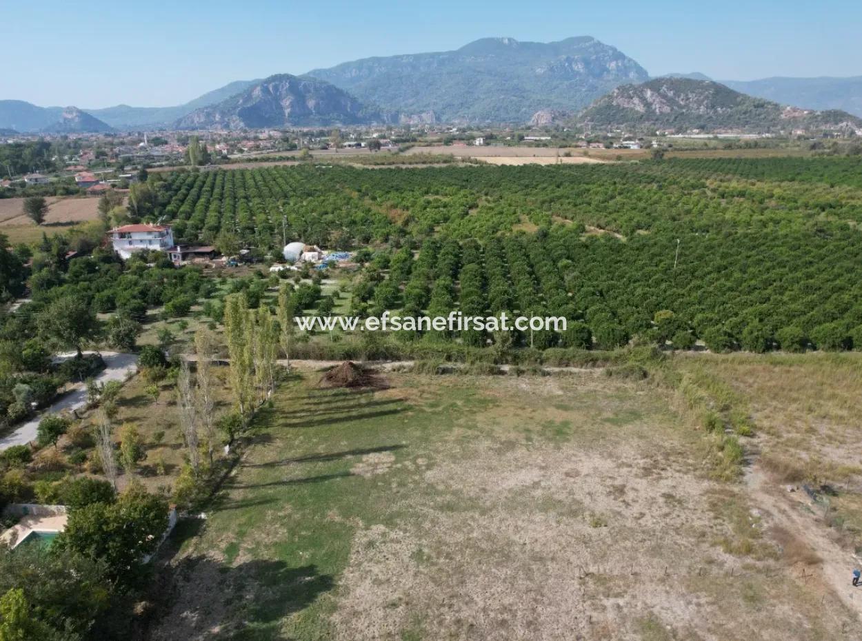 Ortaca Okçular 500 M2 Land For Sale Suitable For Investment