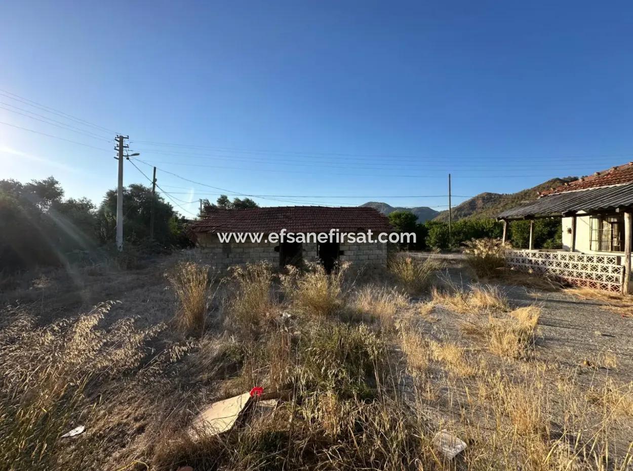 950 M2 Zoned Land For Sale In Ortaca Ekşiliyurt