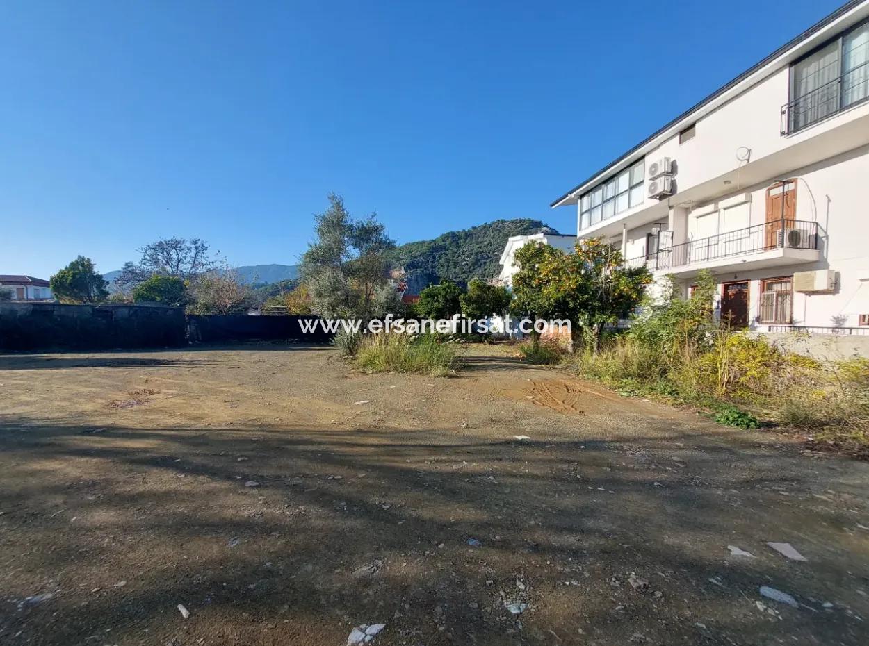 Detached Land Close To 1 000 M2 Canal With Residential Zoning In Dalyan, Muğla For Sale