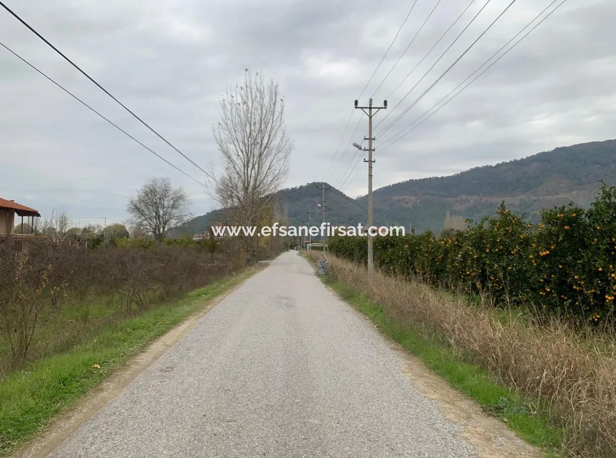 1084 M2 Zoned Bargain Land For Sale In Ortaca Ekşiliyurt