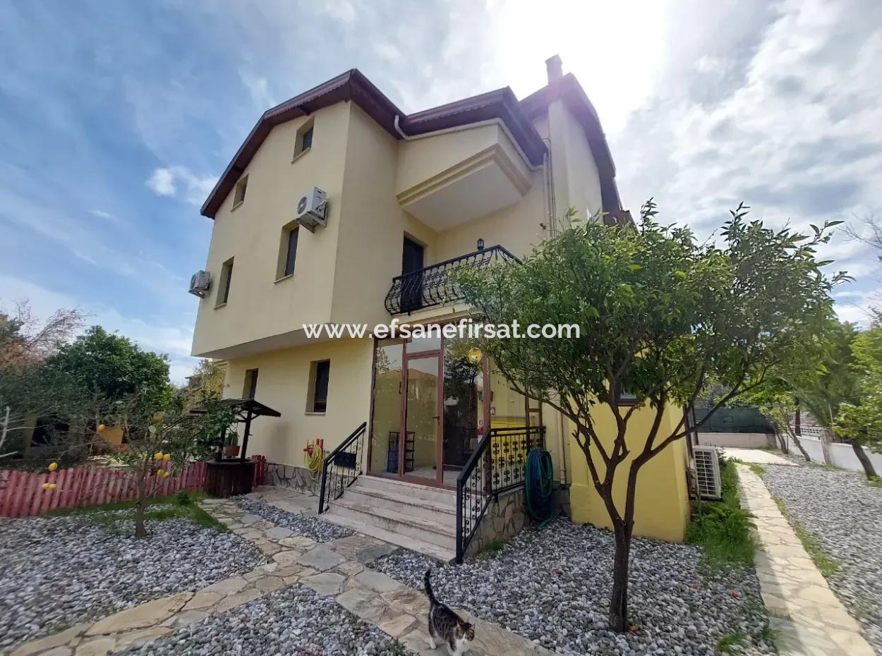 200 M2 5 1 Luxury Villa Furnished Rent In Ortaca Dalyan, Muğla.