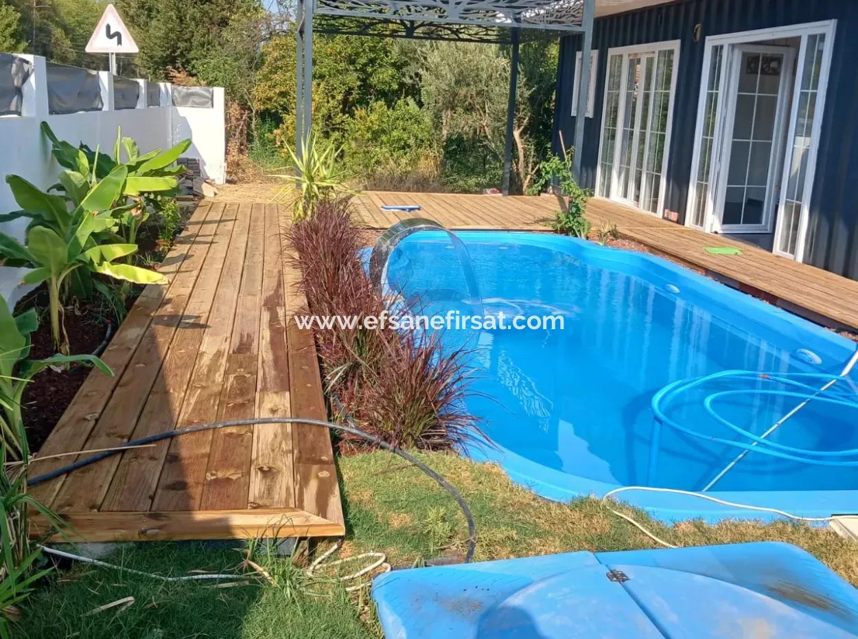 Detached Tiny House And Land For Sale In Köyceğiz Kavakası