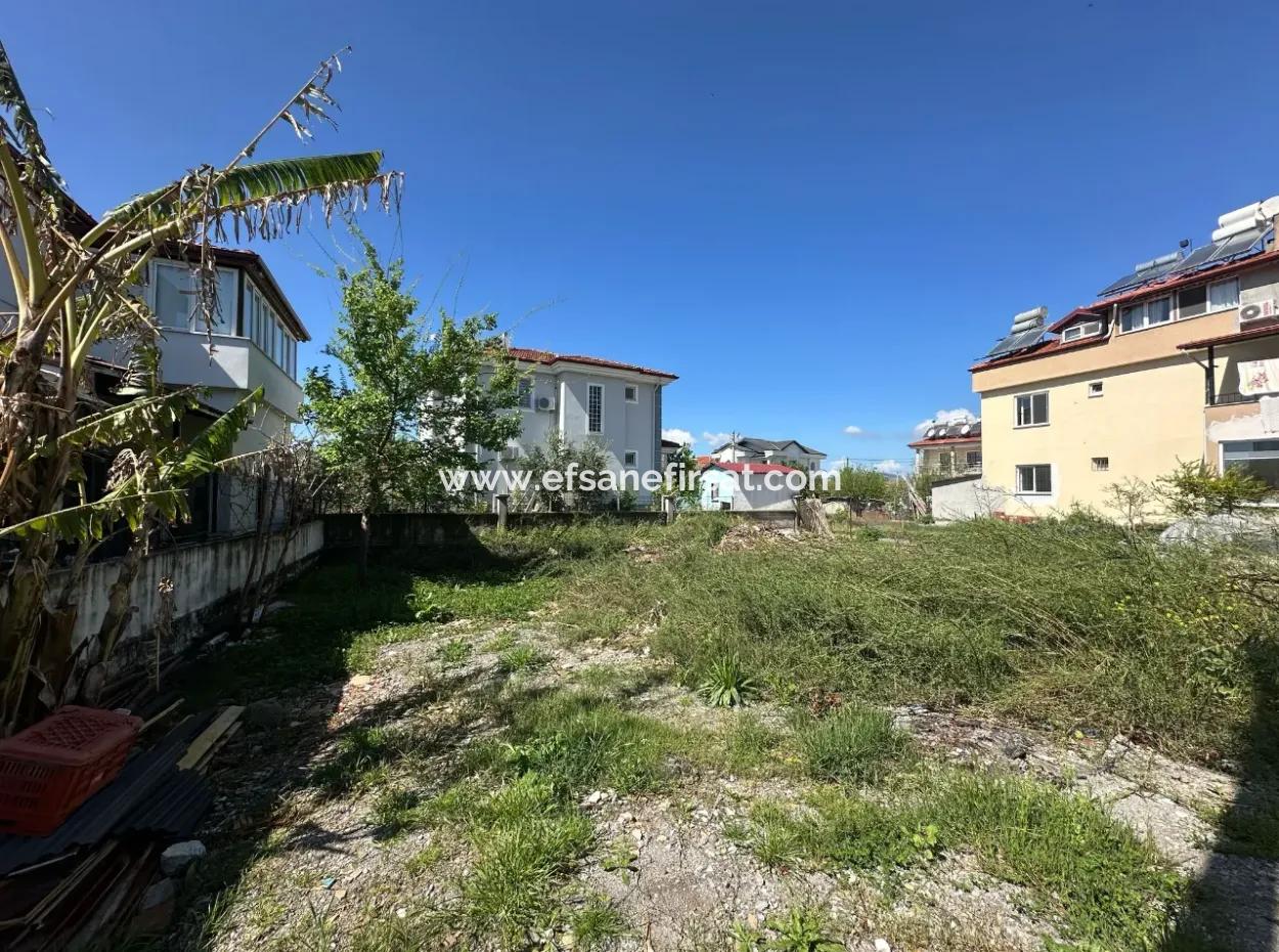 327 M2 Villa Plot For Sale In Dalaman Karaçalı