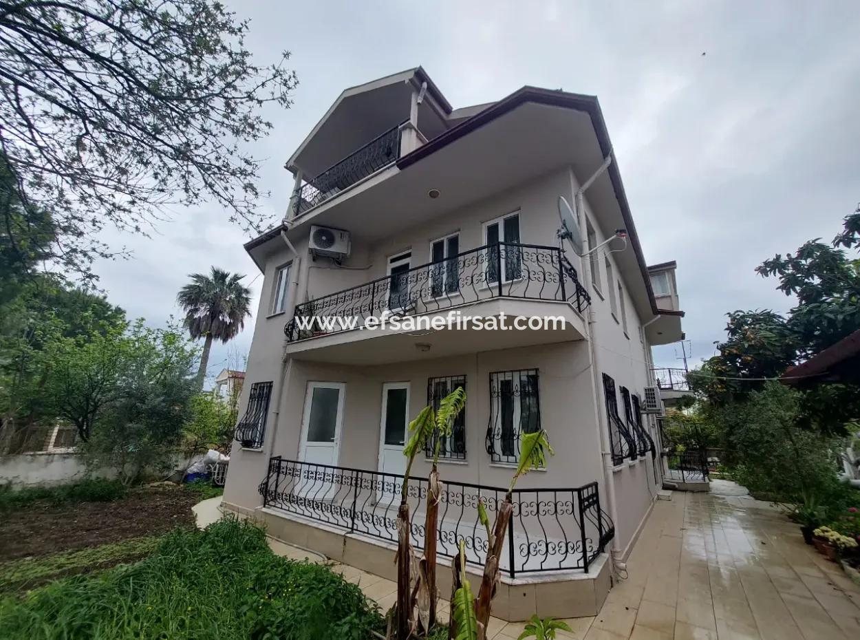 Ortaca Dalyanda 3 1, Furnished Ground Floor Apartment For Rent