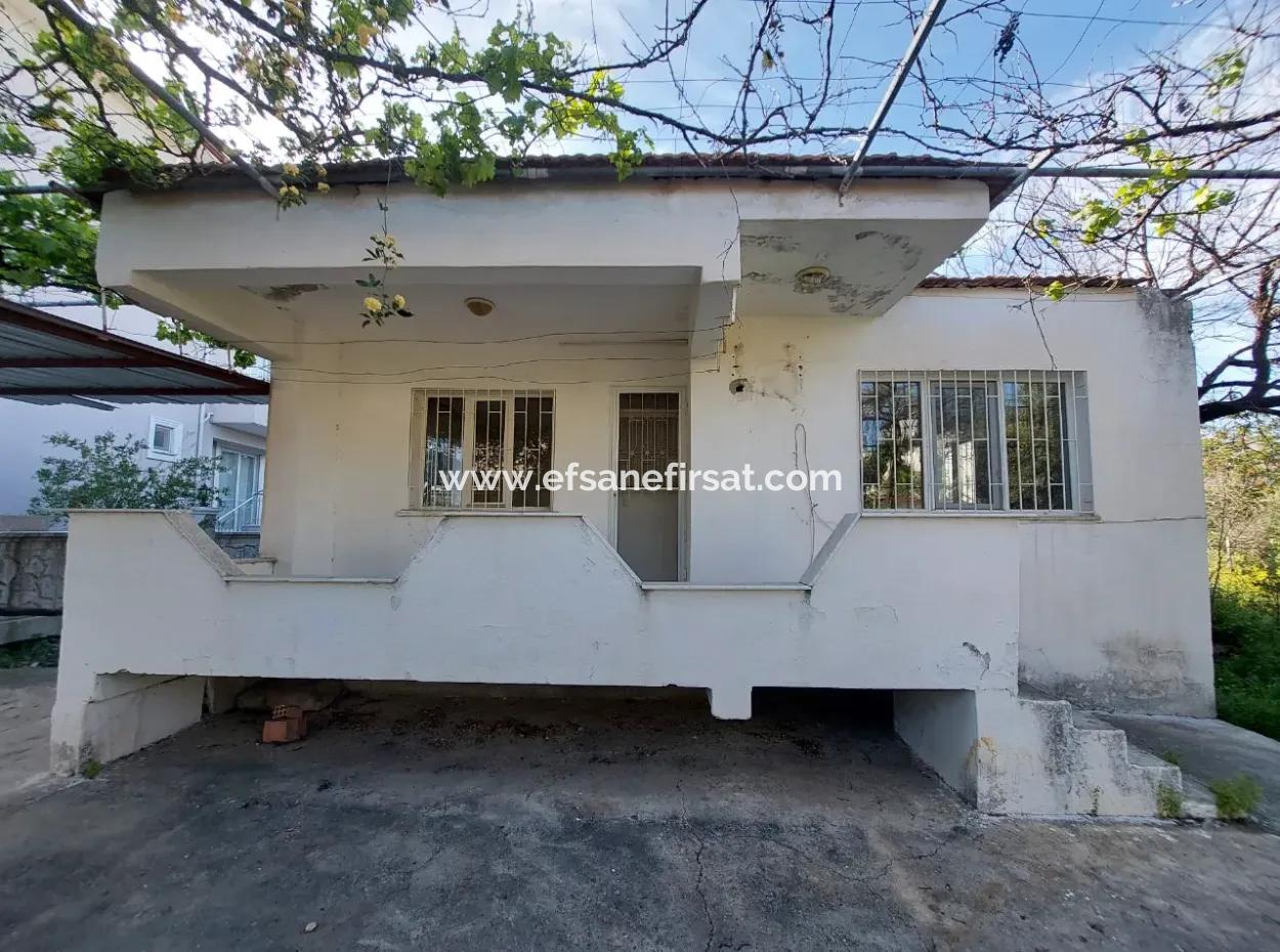 508 M2 Zoned Land And Detached House For Sale In Ortaca Cumhuriyet