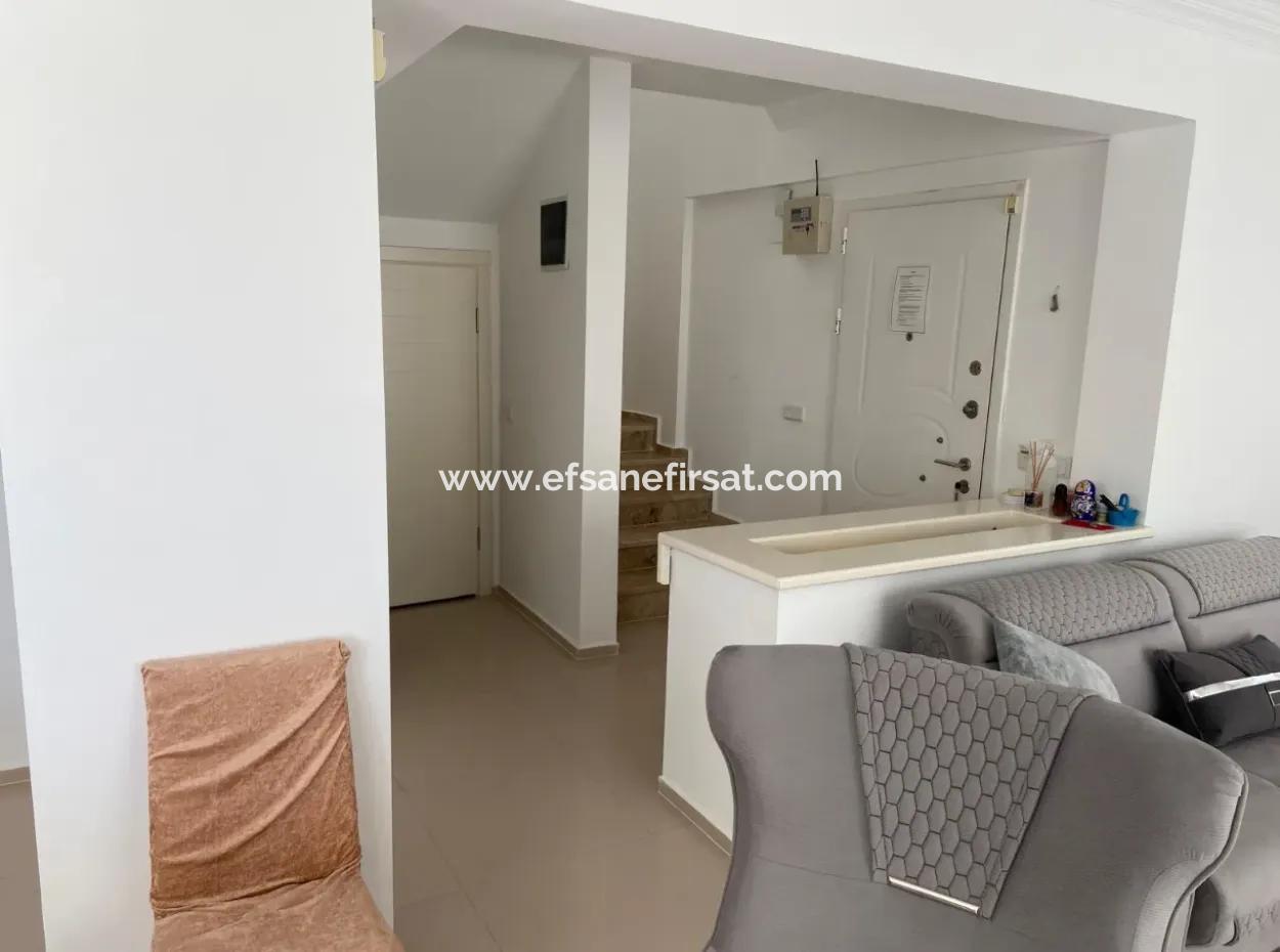 For Sale 3 In 1 Duplex With Swimming Pool On A 400 M2 Plot In Sarigerme, Mugla 