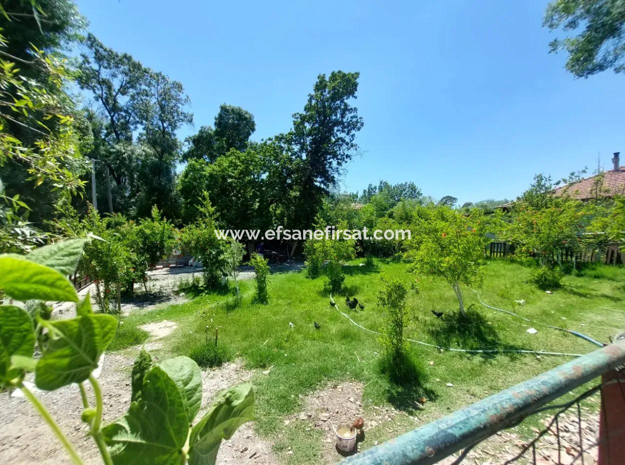 110 M2 Village House For Sale On 600 M2 Treasury Land In Dalyan, Muğla