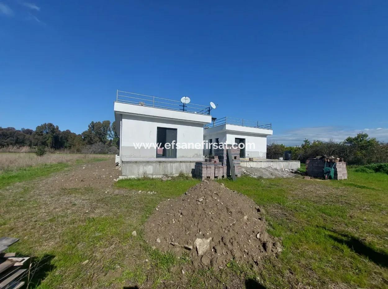 Ortaca Okçular Mountain And Nature View 2.000 M2 Plot, 4 1 200 M2 Detached House For Sale