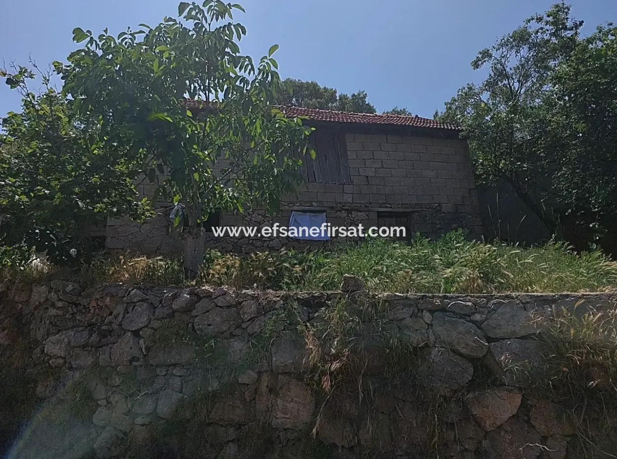 2500 M2 Detached 2 Houses And Barns, Warehouse For Sale In Çameli Kızılyaka