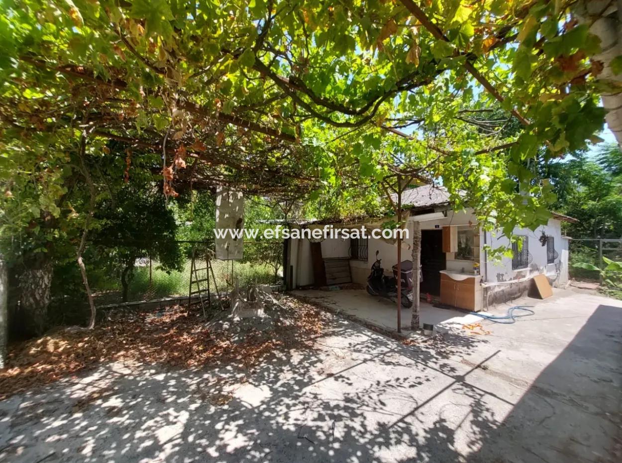 Village House For Sale In Ortaca Okçular Zoning Plan