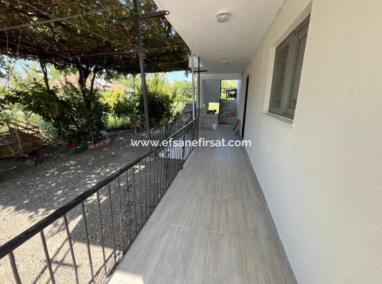 2 1 Garden Floor Apartment For Rent In Ortaca Dalaklı
