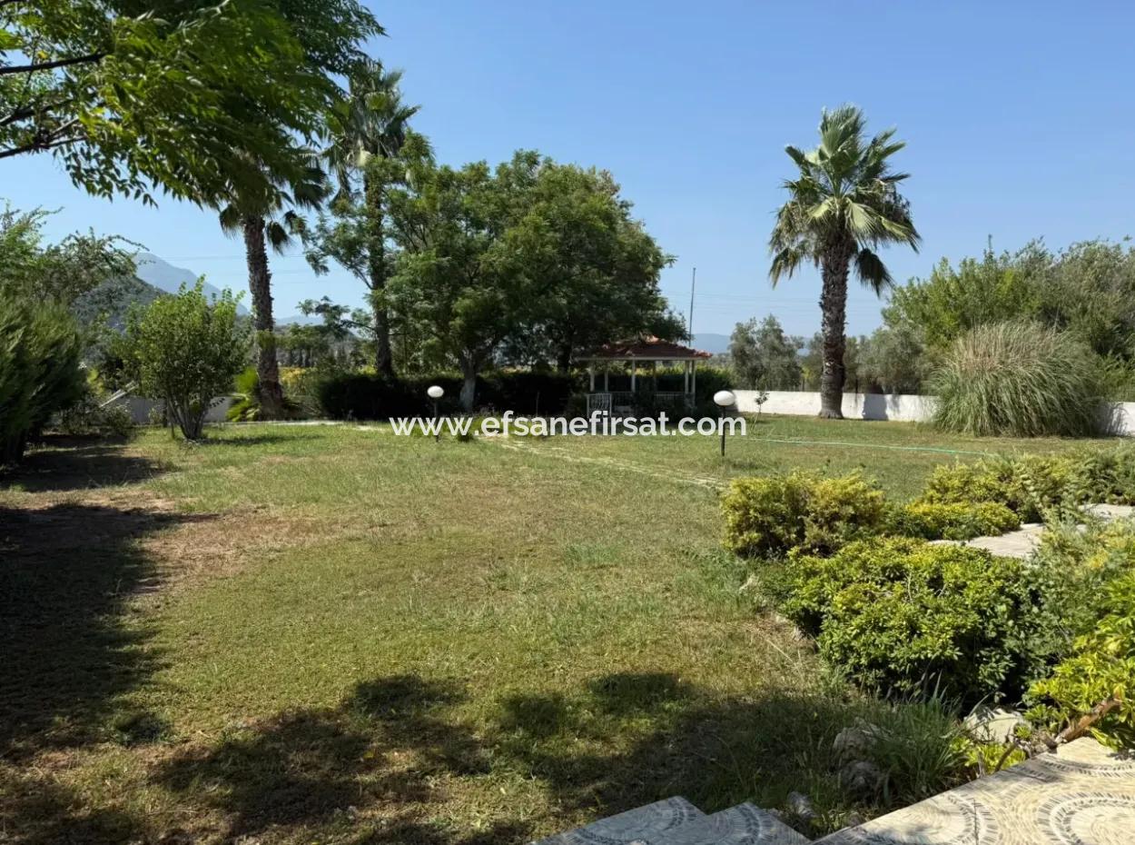 Ortaca, Dalyan 3 In 1, 100 M2 Villa With Swimming Pool On 4.500M2 Land