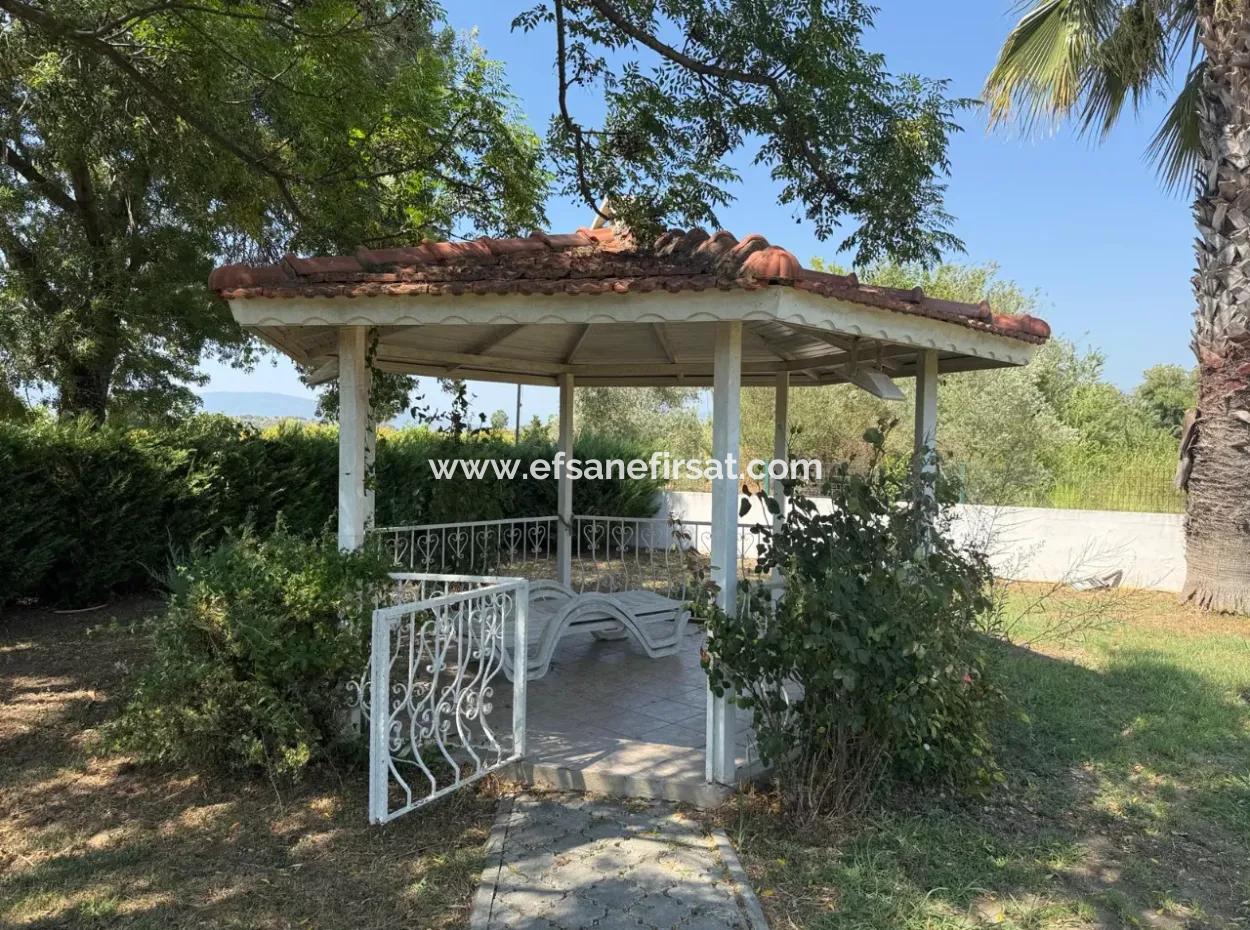 Ortaca, Dalyan 3 In 1, 100 M2 Villa With Swimming Pool On 4.500M2 Land