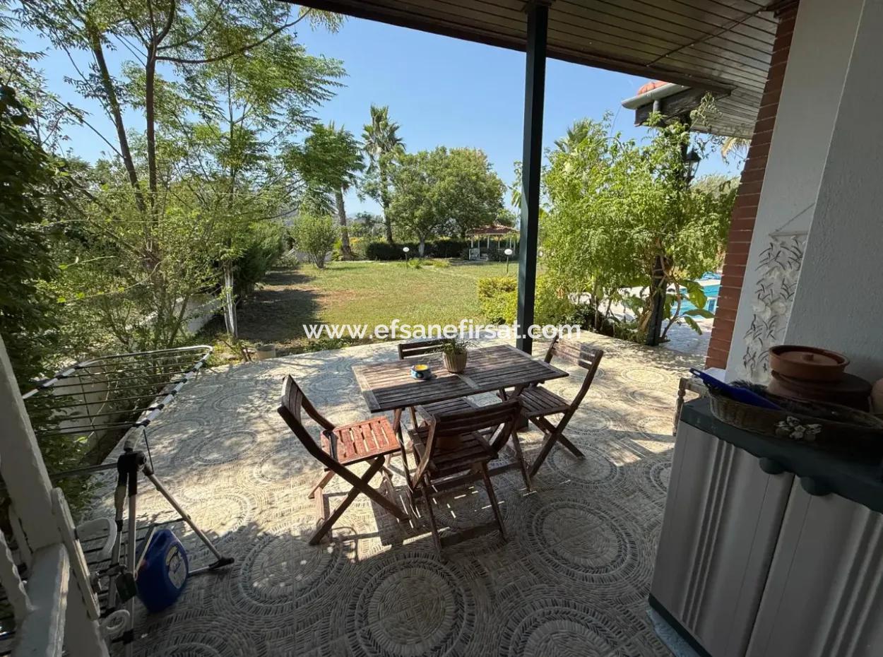 Ortaca, Dalyan 3 In 1, 100 M2 Villa With Swimming Pool On 4.500M2 Land