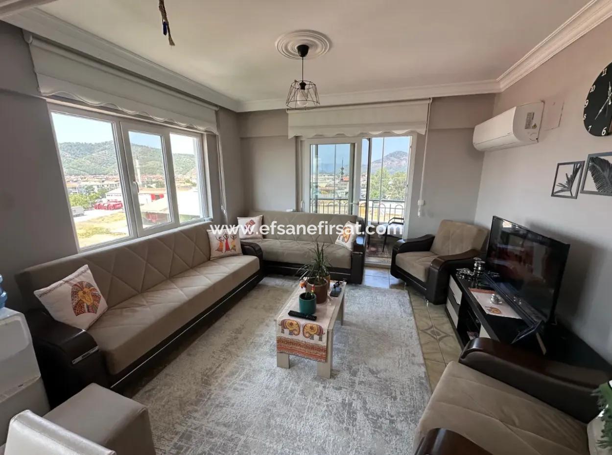 2 1 5Th Floor Non-Closing, Façade Apartment For Sale In Ortaca