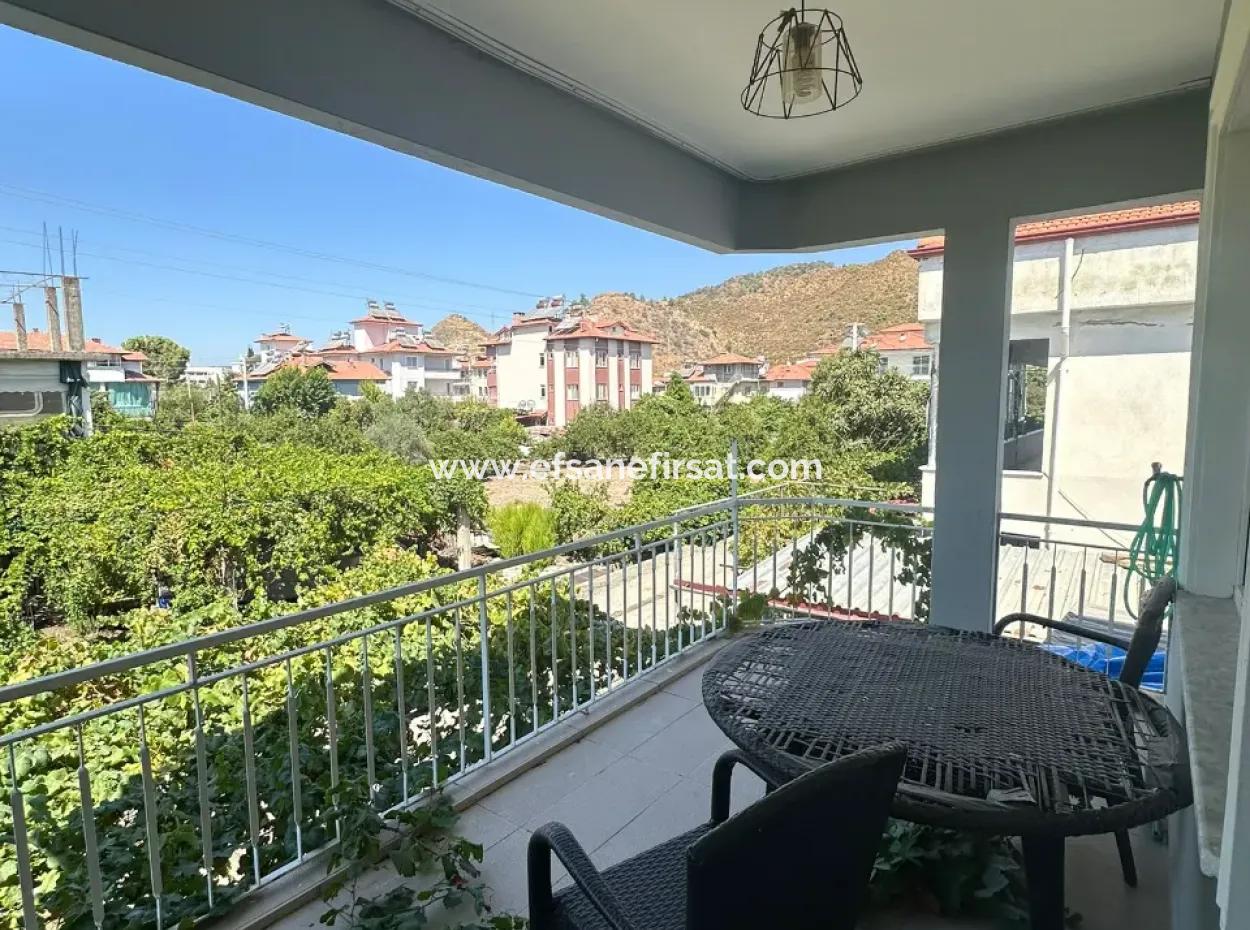 2 1 Apartment With Furnished Kitchen For Rent In Ortaca Bahçelievler