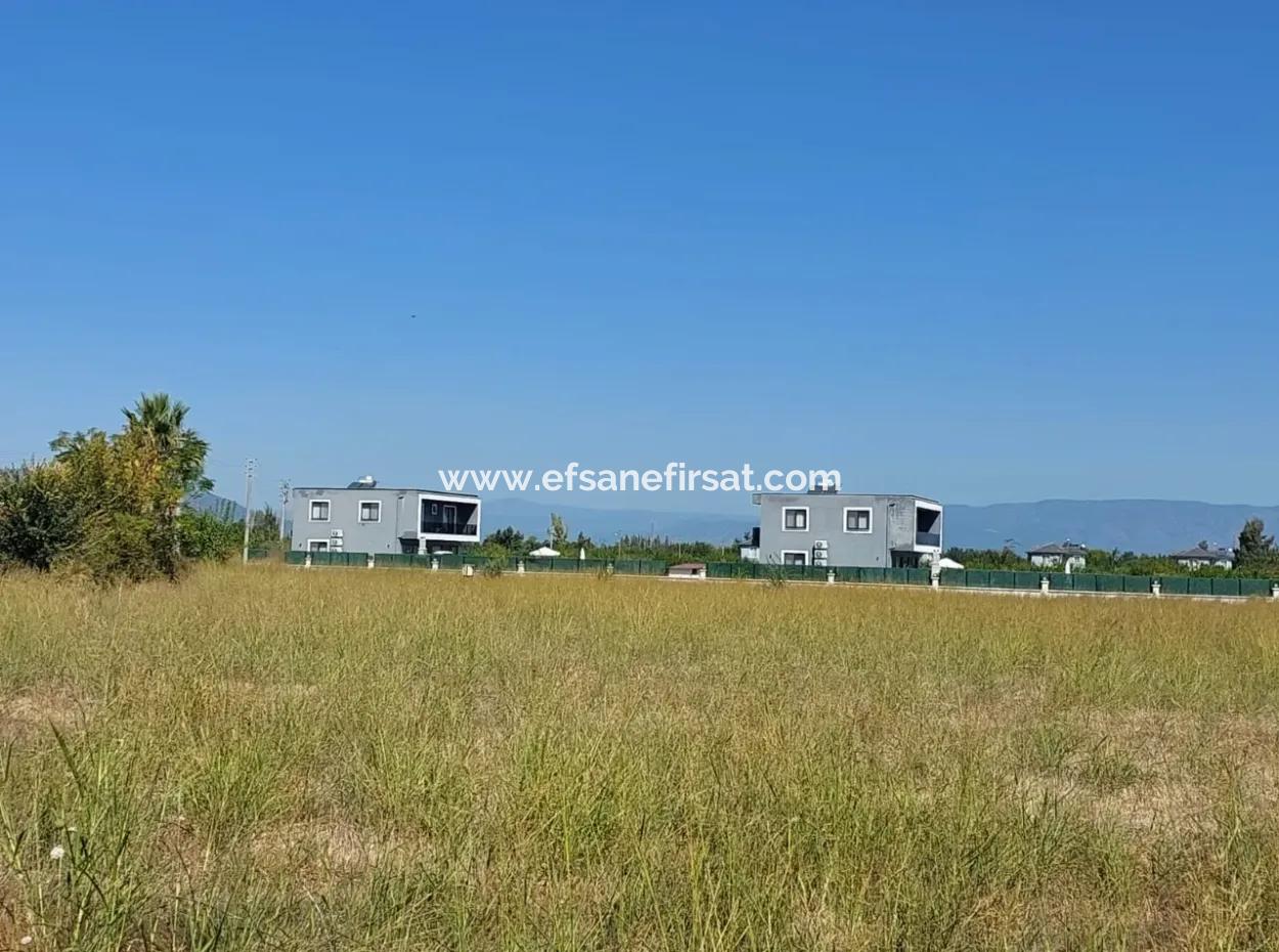 Land Within The Zoning Plan Of 500 M2 Detached Title Deed In Ortaca Archers Is For Sale