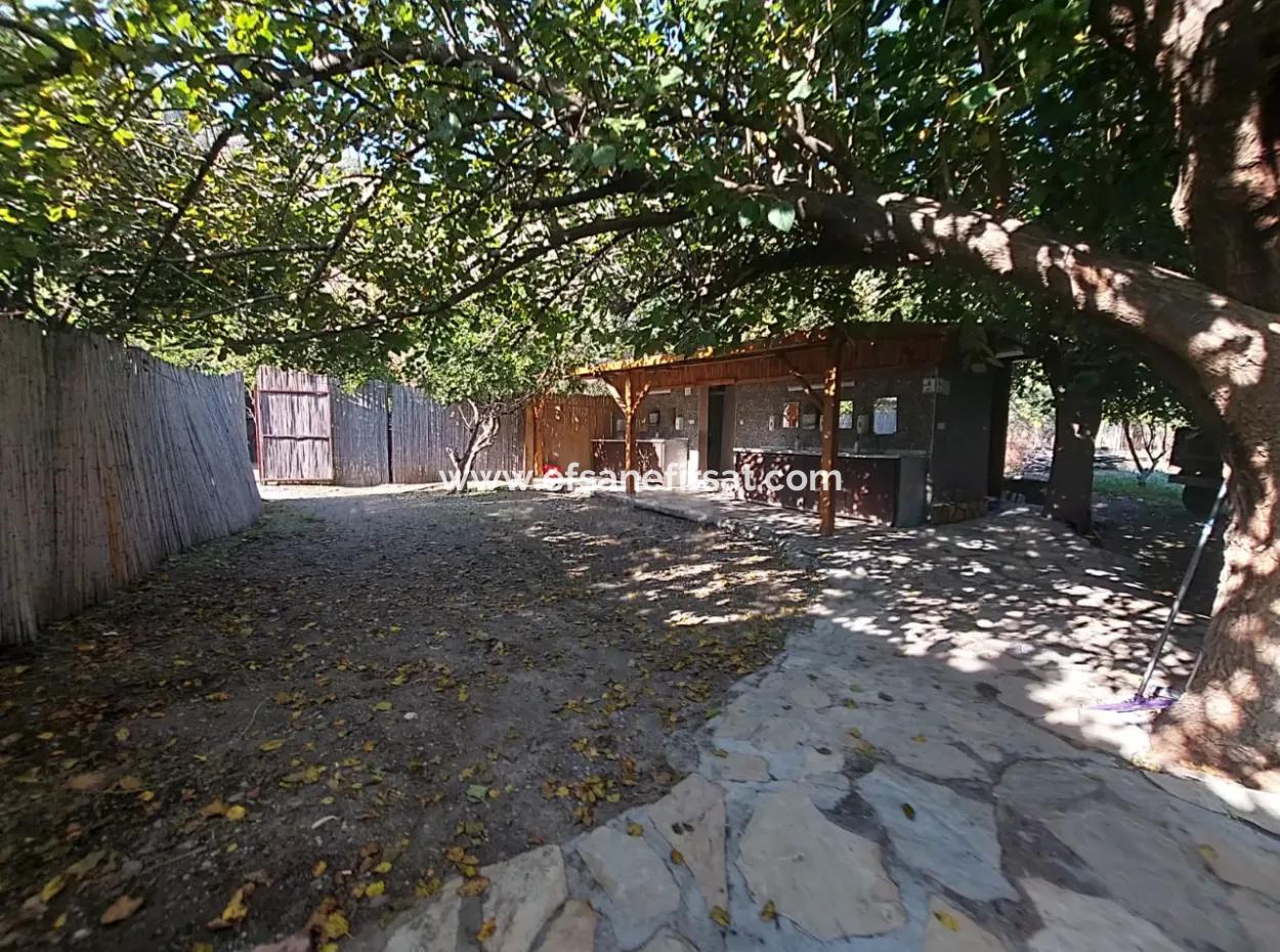 Köyceğiz Çandır Dalyan Canal Zero 865 M2 House And Restaurant For Sale