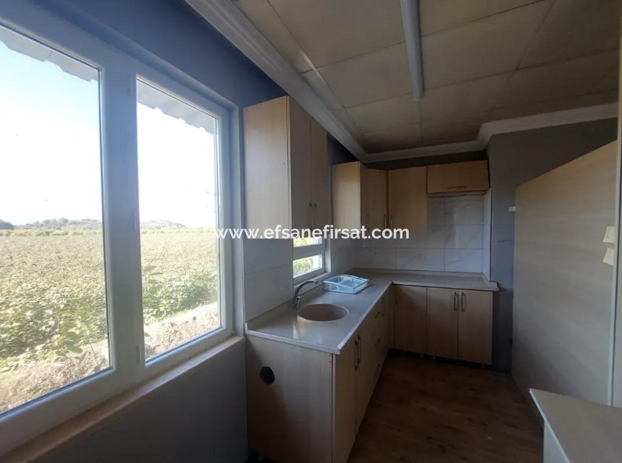 Flat For Rent In Muğla Ortaca Eskiköy 80 M2, 1 1 Heating And Garden