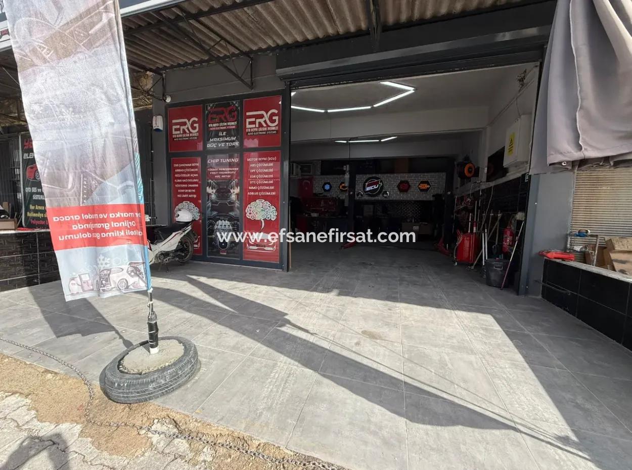 90 M2 Workplace In Ortaca Sanayi Is For Sublease