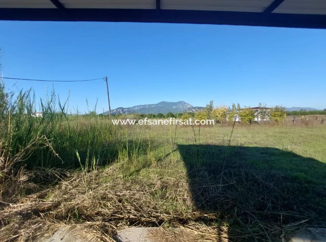 Ortaca Okçular Corner Parcel 500 M2 Land For Sale