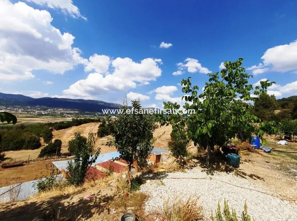 2 1 Houses And 200 M2 Barn On 5 000 M2 Detached Land In Çameli Kızılyaka For Sale