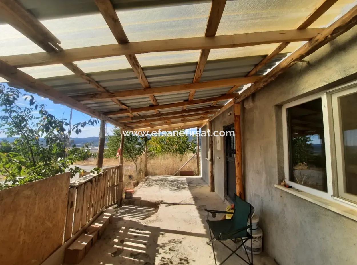 2 1 Houses And 200 M2 Barn On 5 000 M2 Detached Land In Çameli Kızılyaka For Sale