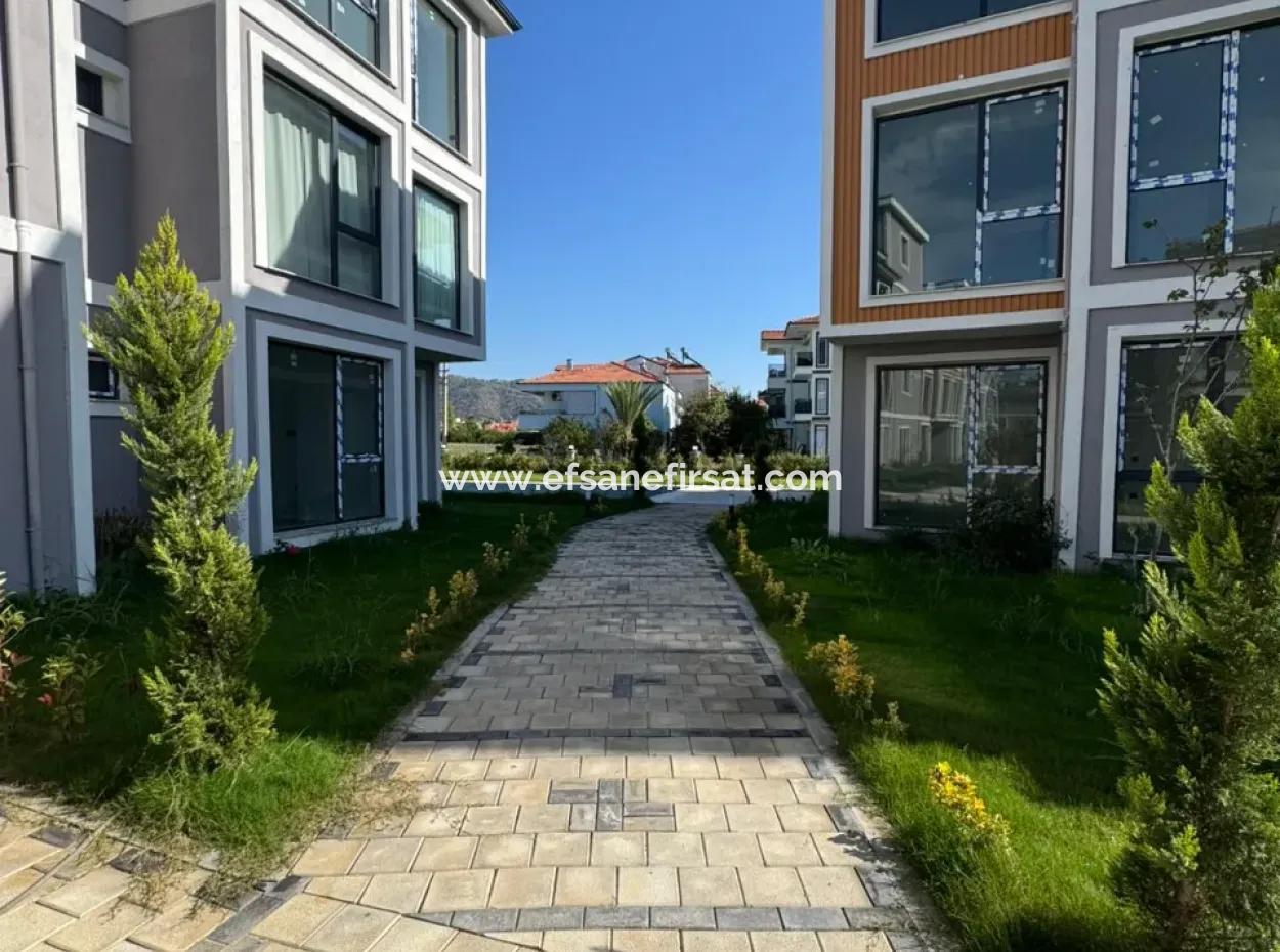 2 1 Apartments With On-Site Pool For Rent In Ortaca Arıkbaşı 