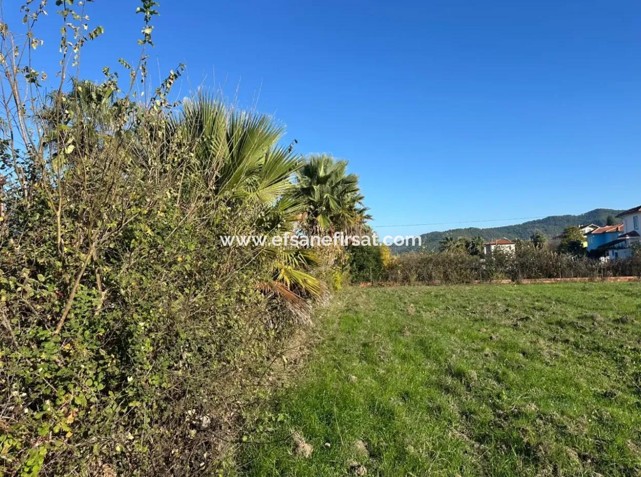 500 M2 Land For Sale In Dalyan Okçular