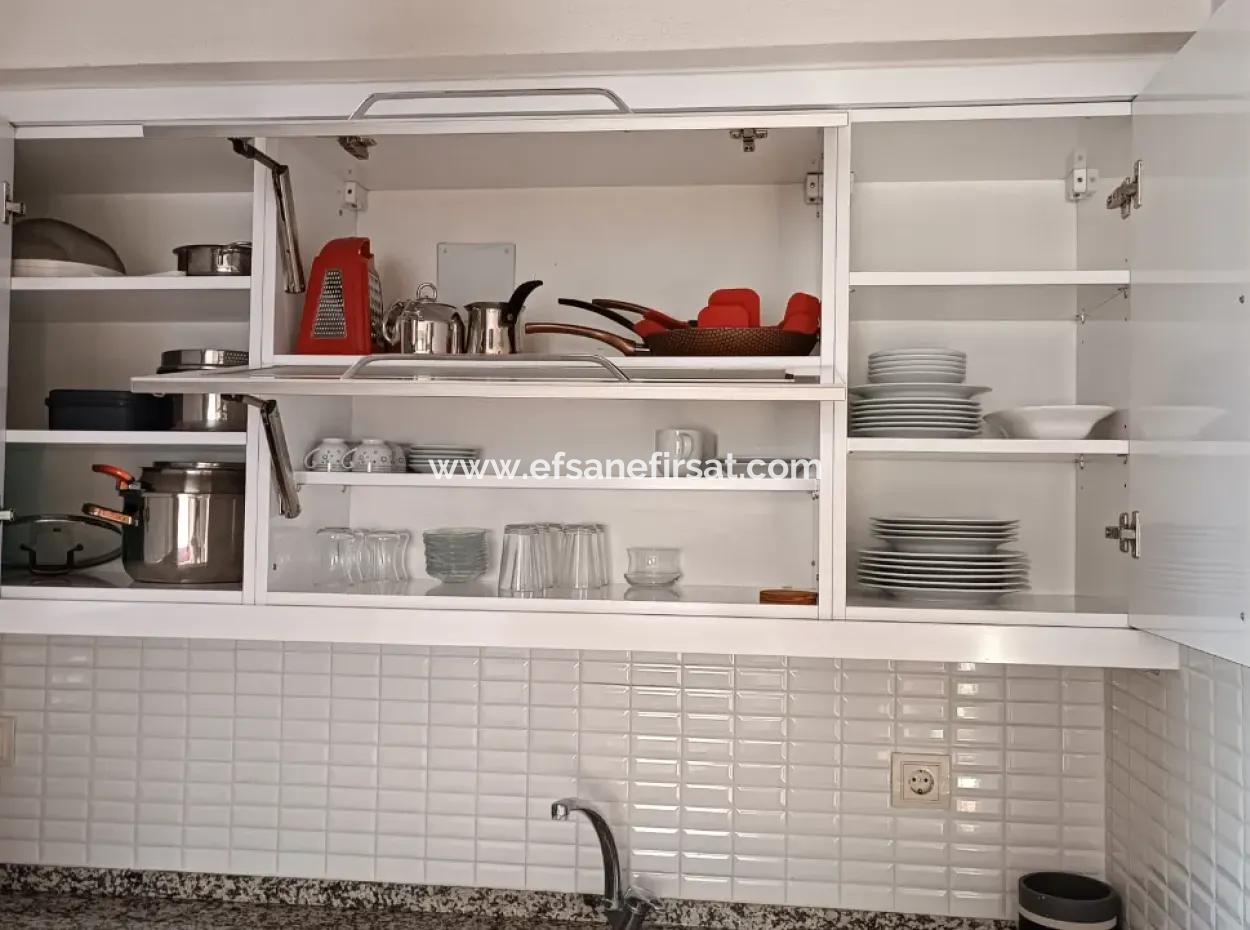 1 1 Fully Furnished Flat For Rent In Ortaca Center