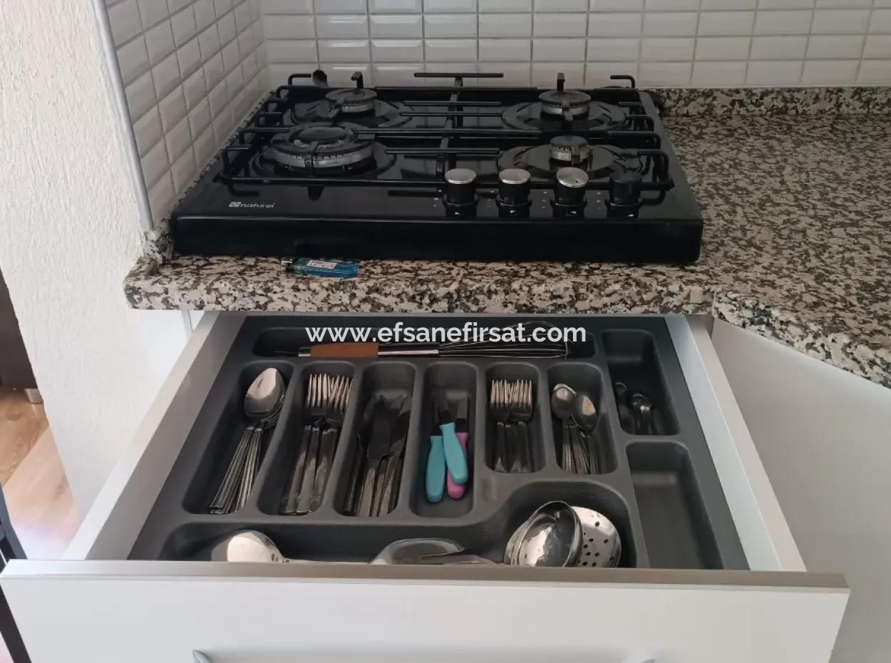 1 1 Fully Furnished Flat For Rent In Ortaca Center