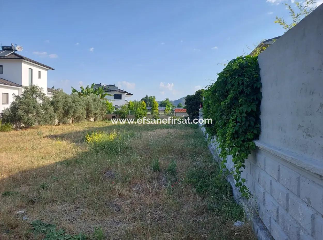 500 M2 Detached Land For Sale In Muğla Ortaca Okçular