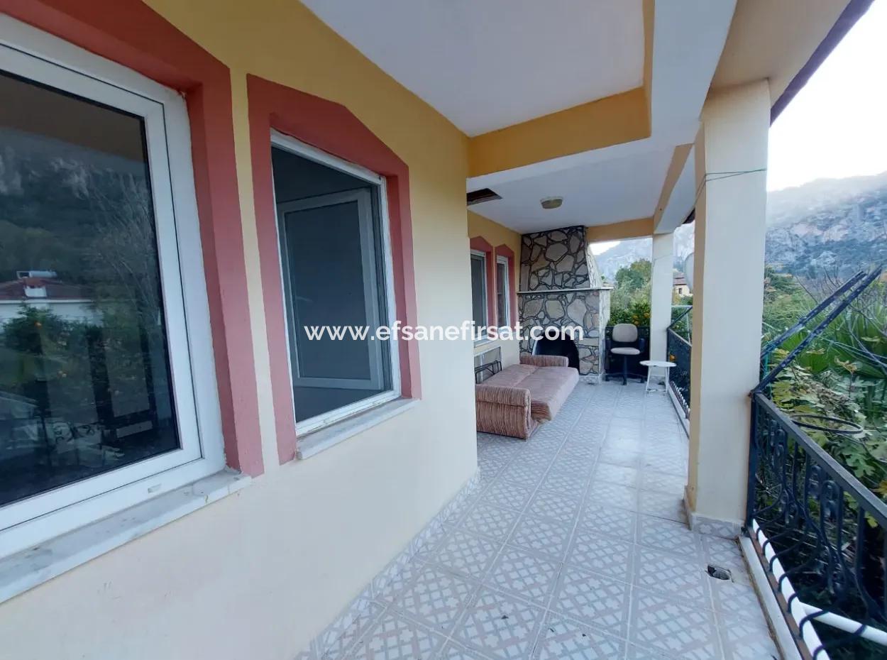 Ortaca Marmarlıda Garden 150 M2, 3 1 Upper Floor Unfurnished Flat For Rent