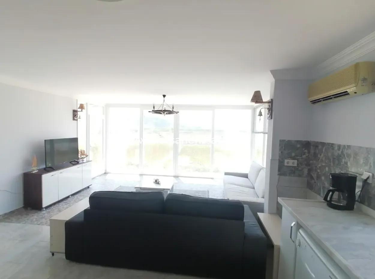 Bargain House With 2 1 110 M2 Usage Area On 1200 M2 Detached Land In Dalyan Is For Sale