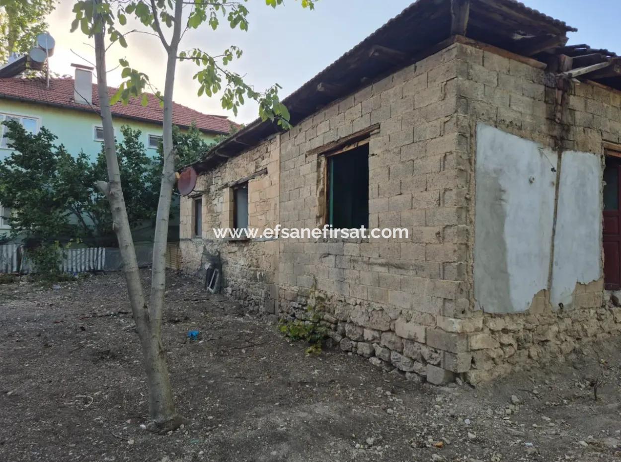2 1 Plateau Village House In Çameli Center For Sale Or Partial Vehicle Exchange