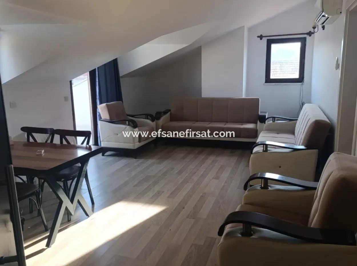 Ortaca Dalyanda Swimming Pool 80 M2, 2 1 Furnished Flat For Rent