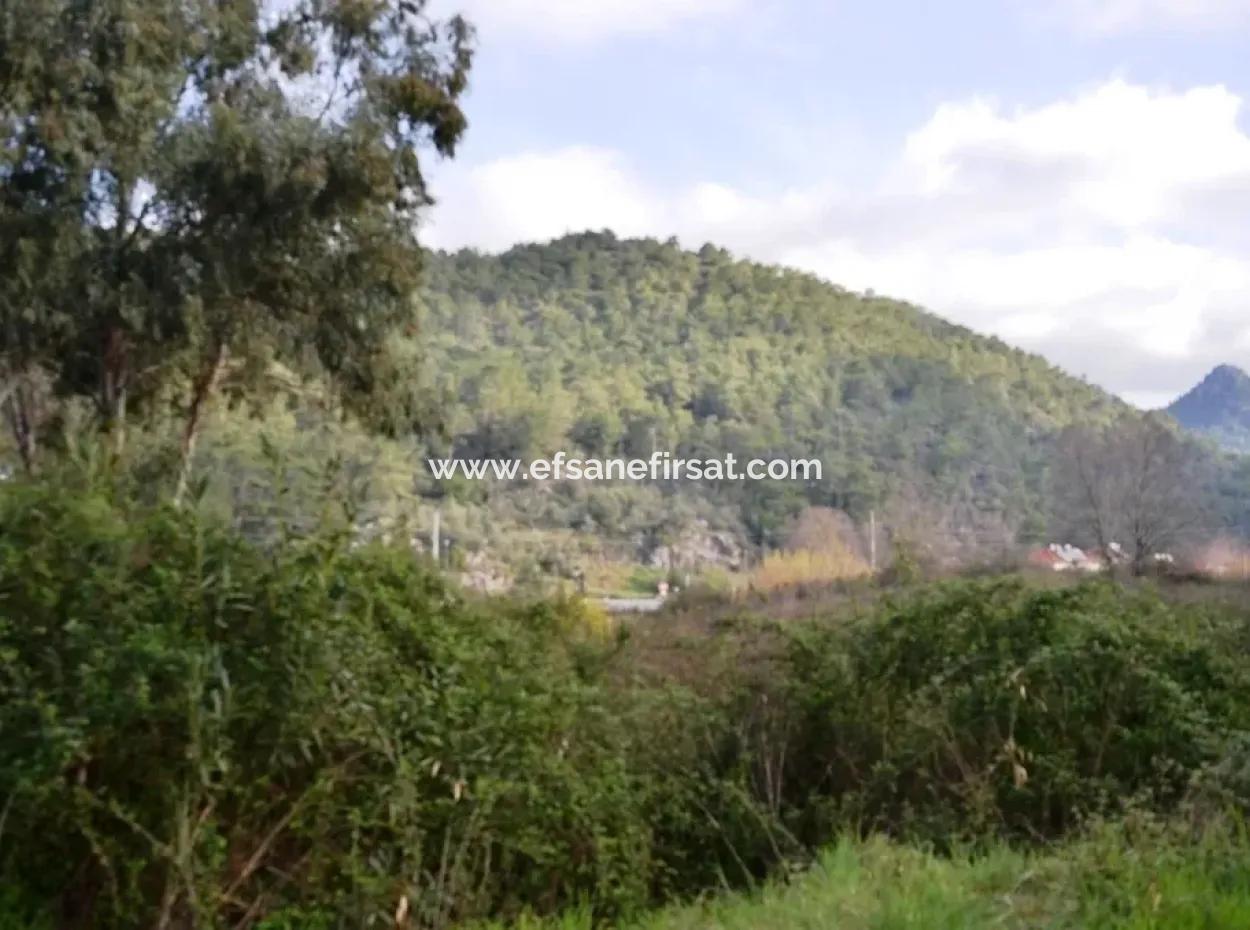 Plot For Sale In Gocek Near The Beach, With A Project Inlice
