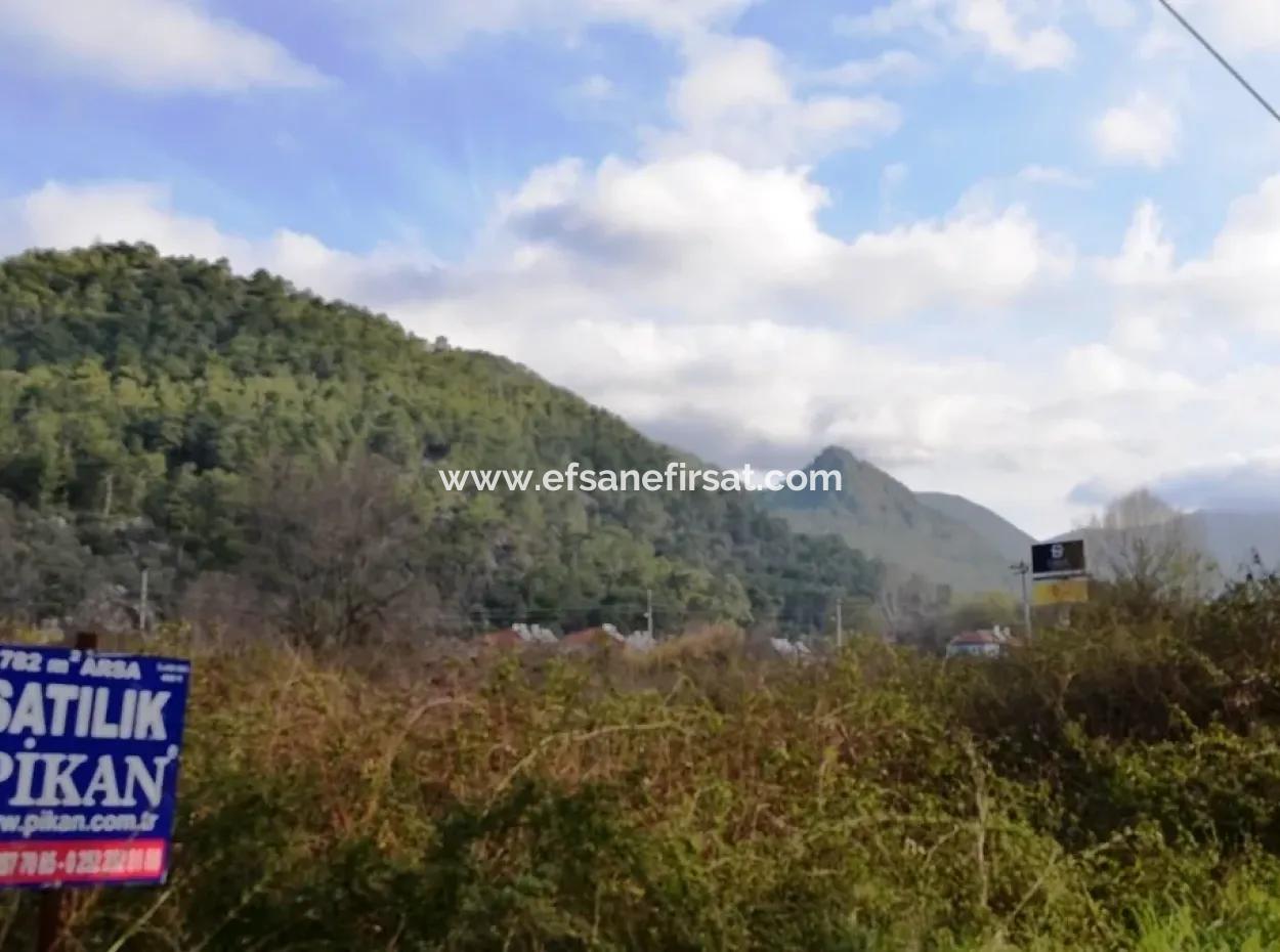 Plot For Sale In Gocek Near The Beach, With A Project Inlice