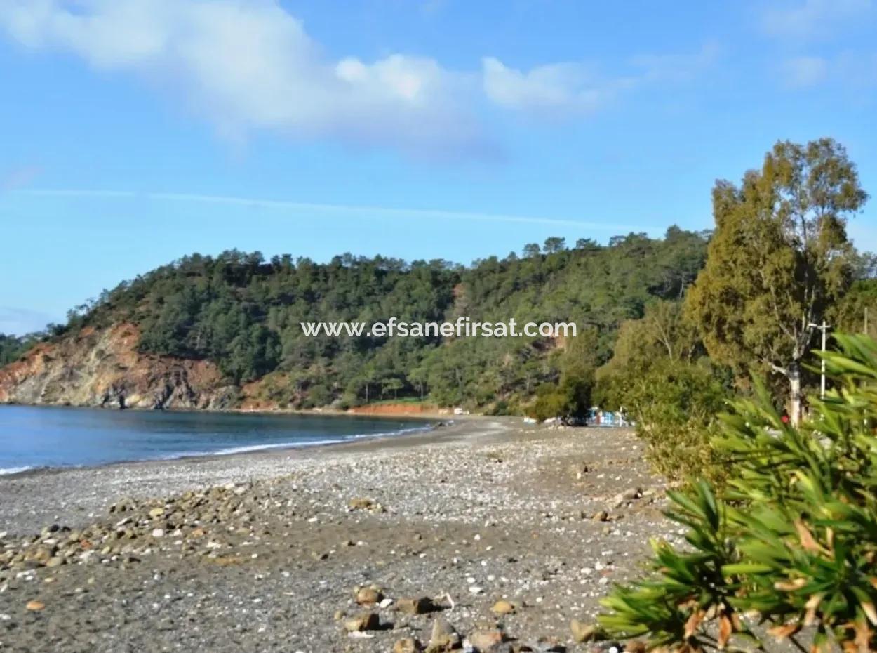 Plot For Sale In Gocek Near The Beach, With A Project Inlice