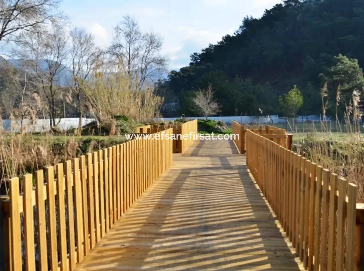 Plot For Sale In Gocek Near The Beach, With A Project Inlice