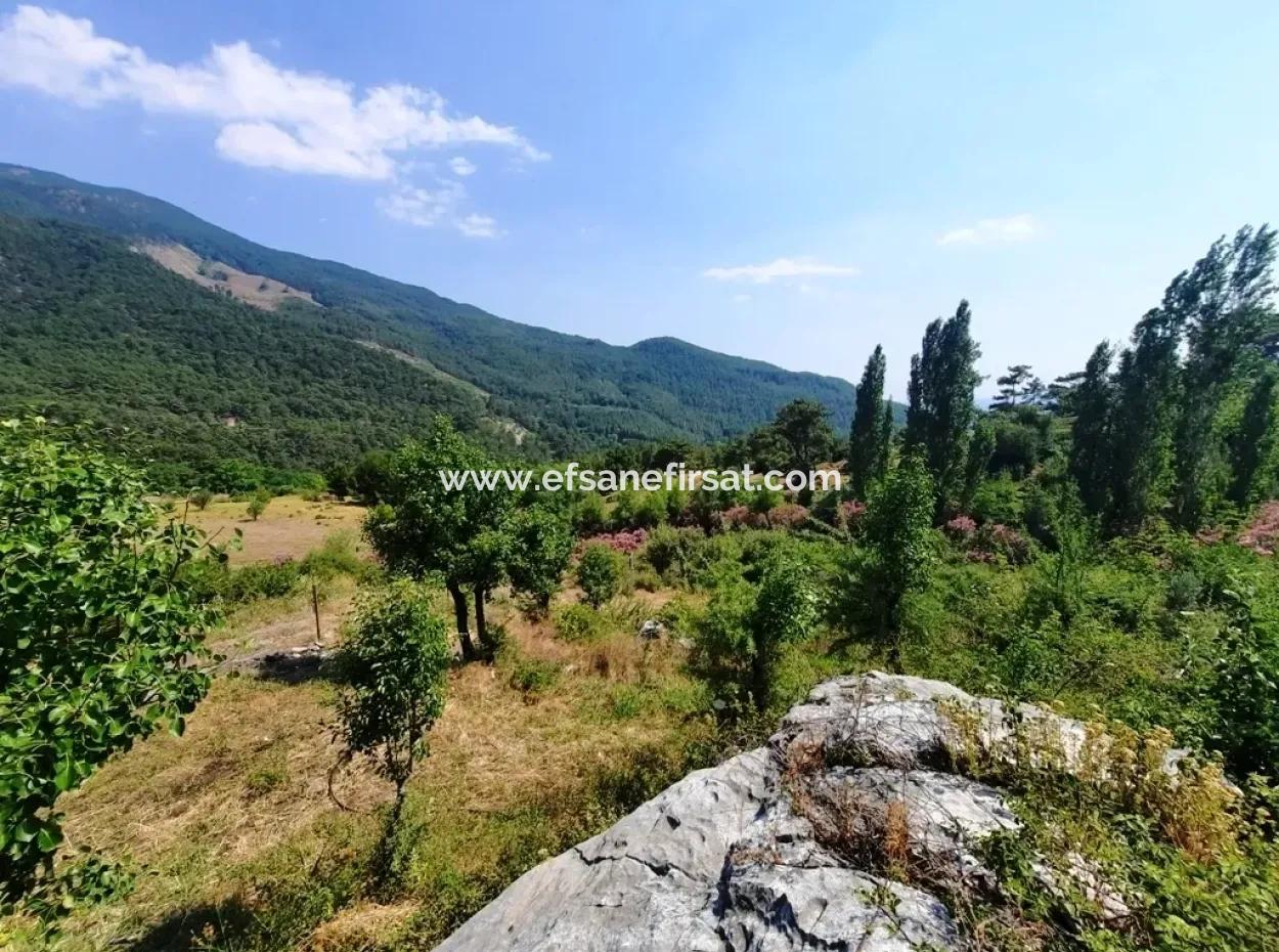 Köycegiz Yayla, Agla Village For Sale Detached Land Suitable For Investment With Lake View