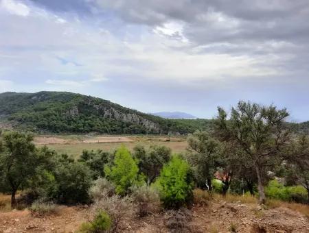 Mugla Ortaca Sarıgerme 880 M2 Full Sea And Nature View Plot For Sale