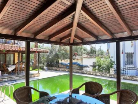 2 Duplex Villas Furnished In Mugla Dalyan Center For Annual Rent