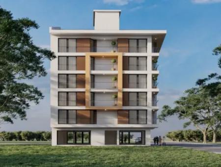 2+ 1 Zero Apartments For Sale With Façade On Mugla Ortacada Dalyan Road